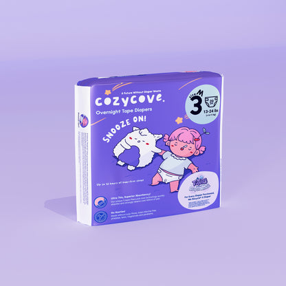 Snooze On Slim Overnights Tape M 5/80 pcs